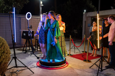 360 booth σε εκδήλωση