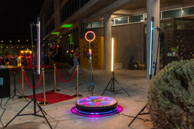 360 booth σε εκδήλωση