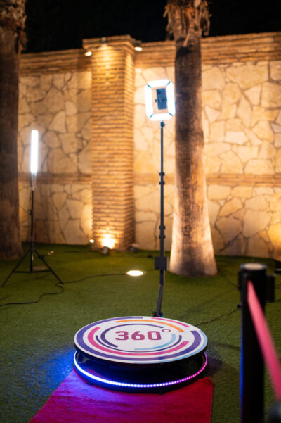 360 booth σε εκδήλωση