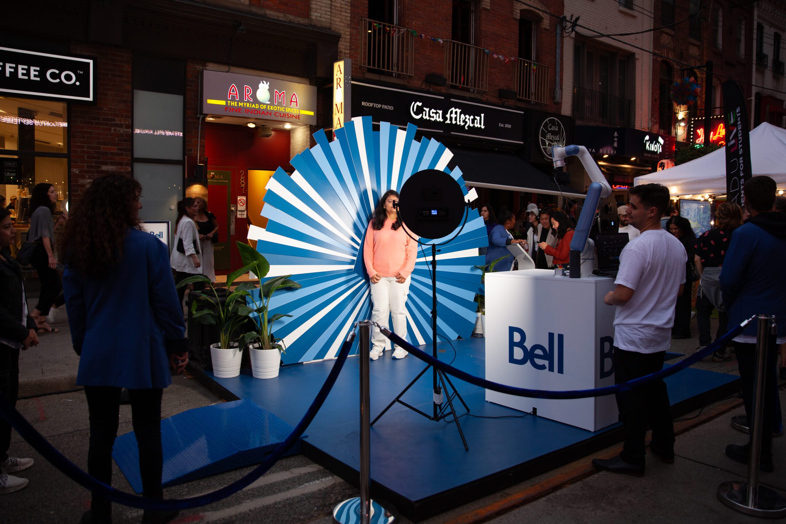 Glambot at an event